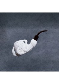 Resim Yunar Asvorel 9mm. Filtreli Akrilik Saplı Lületaşı Pipo 14010m 