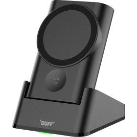 Resim Buff Labs BL33 MagSafe Uyumlu Powerbank 5200 mAh 15W Çıkış Gücü ile Çoklu Cihaz Şarjı 