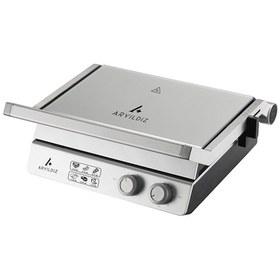 Resim Aryıldız Elite Grill 2400 W Tost Makinesi 