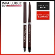 Resim Loreal Paris Infaillable Automatic Jel Göz Kalemi - Kahverengi 