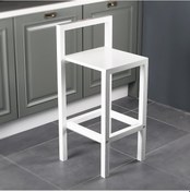 Resim Diva Ahşap Bar Taburesi 68 cm 