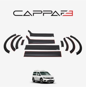 Resim Volkswagen Caddy 2015-2020 Yıl Aralığı Uyumlu Kısa Şase Çift Sürgü Dodik Seti 12 Parça 