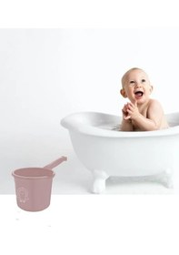 Resim Flosoft Bebek Banyo Maşrapası, Uzun Saplı Oluklu Çok Amaçlı Maşrapa 1,5 Litre 001 