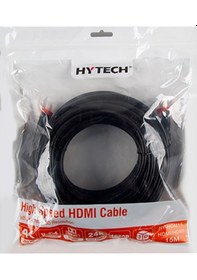 Resim Hytech Hy-Hdm15 Hdmi To Hdmi 15M Altın Uçlu 24K 1.4 Ver. 3D Kablo 