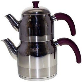 Resim Fms Papatya Büyük Boy Çaydanlık Mor Renk 4058 