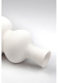 Resim Mia Vazo Seramik Bisküvi Ham Bisküvi Boyanabilir Obje 