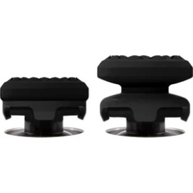 Resim Black For Playstation 4 (Ps4) And Playstation 5 (Ps5) | Performance Thumbsticks | 1 High-Rise, 1 Mid 