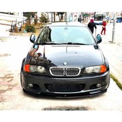 Resim Bmw E46 Ön Lip - Piano Black - Plastik 