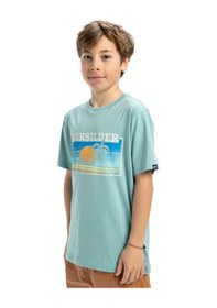 Resim Quıksılver Quiksilver Ev Sun Faded Yth Erkek Çocuk Mavi Tişört 18289 Çok Renkli 