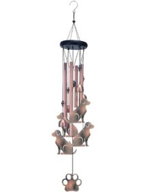 Resim Trendooze Arka Bahçe Sempati Köpek Aksesuarlar İçin Metal Köpek Figürü 