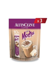 Resim Altıncezve 3ü 1 Arada White Mocha Beyaz Çikolata Aromalı 3'lü 10 x 17 G 