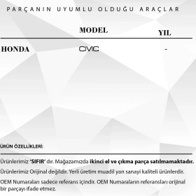 Resim Honda Accord Civic Için Yan Ayna Motor Tamir Dişlisi Çelik Metal 