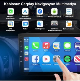 Resim Fıat Doblo 2011-2014 Yıl 4gb Ram 64gb Rom Carplay Navigasyon 9ınç 