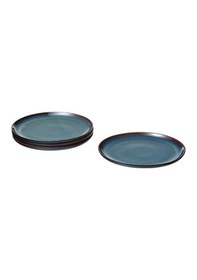 Resim Gladelıg 4 Parça Mavi Renk Servis-sunum Tabak Seti Stoneware 