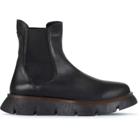 Resim Bueno Shoes Siyah Deri Kadın Düz Bot 01WZ1503 01WZ1503 