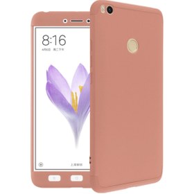 Resim Microsonic Mi Max 2 Kılıf Double Dip 360 Protective Rose Gold 