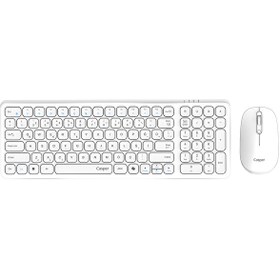 Resim Casper D300 Beyaz Kablosuz Klavye Mouse Set 