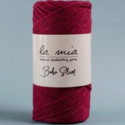 Resim La Mia Boho Slim Bordo El Örgü İpi -L065 - 34200 