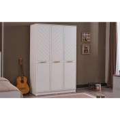 Resim Bubu Home Paloscar 3 Kapaklı Dolap 