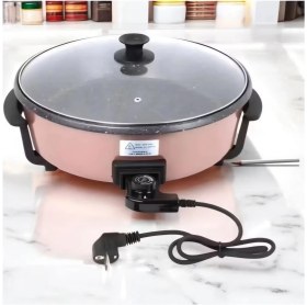 Resim Asel Granit Elektrikli Pizzamatik Güveç Tava-Tencere 40 cm Aile Boy 