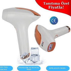 Resim Yui Iplv16 Pro Otomatik Ve Manuel Atım Buz Lazer Epilasyon Cihazı 