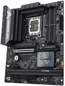 Resim ASUS TUF GAMING B860 PLUS WIFI Intel ATX anakart, 12+1+2+1 80A DrMOS güç aşamaları, DDR5, PCIe 5.0, 3xM.2 yuvaları, WiFi 7, 2.5Gb Ethernet, DisplayPort, DP Alt modlu USB 20Gbps Tip-C 