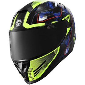Resim Scoyco Full Face Double Ve Güneş Vizörlü Motosiklet Kaskı 