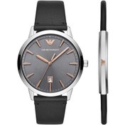 Resim Emporio Armani AR80026 Erkek Set Kol Saati ve Bileklik 