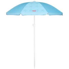 Resim Flamingueo Cyndi Plaj Şemsiyesi Mavi Mavi 