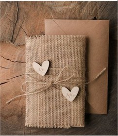 Resim Jüt Davetiye 20 Adet 