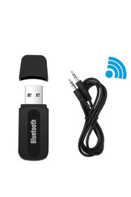 Resim online shopping dsg store 3.5 JACK USB TO BLUETOOTH AUX Müzik Çevirici MP3 Alıcı 