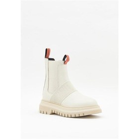 Resim Harley Davidson Nefud Beige Antik Deri Kadın Bot 001 