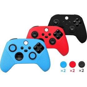 Resim TYX-0626 Matris Xbox Series X-Xbox Series S Joystick Analog Koruyucu Silikon Kılıf 
