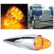 Resim Reedark Tır Kabin Üstü 17 Led Amber Isık 12v Su Geçirmez Yüksek Parlaklık Güvenli Sürüş Işığı 