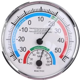 Resim Newnet -30° / +50° Sıcaklık ve Nem Ölçer Termometre - Analog Ekran ( Bebek Odası Nem Ölçer - Termometre ) 