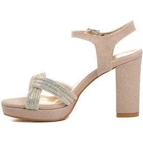 Resim Altın Kadın Abiye Ayakkabı 655325 Z Altın 