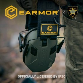 Resim Earmor M300X 4mıc Jel Haki Elektronik Atış Kulaklığı (Ipsc Lisanslı) 