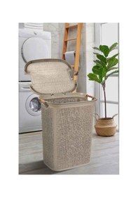 Resim Woow Kirli Sepeti Ve Çamaşır Sepeti - Plastik Sepet- Bej 