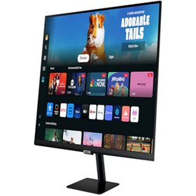 Resim Samsung M5 LS32DM500EUXUF 32" FHD 60Hz 4Ms VA Smart Monitör 