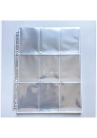 Resim Willowhaven 50 Yaprak 450 Cep A4 11 Delikli Şeffaf Cilt Kapakları Ve Klasörler 