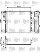 Resim Valeo 812170 Kalorifer Radyatoru Klimali Mekanik ( Renault : Master Iı 2.5d 2.8tdi 7701205584 (wr939767) 