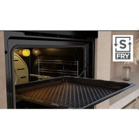 Resim Silverline BO65P4W01 Buhar Destekli + Airfryer Özellikli Ankastre Fırın Beyaz 