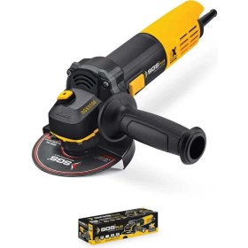 Resim Normadia 750W Güçlü Avuç Taşlama Makinesi 115MM, Dayanıklı ve Hafif Tasarım 