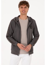 Resim U.s. Polo Assn. Erkek Gri Hırka Örme 50315808-vr024 Gri 