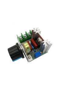 Resim Shineyee 2000w Pwm Alternatif Akım Motor Hız Kontrol Modülü Dimmer Regülatörü 50-220v Ayarlanabilir Voltaj Ayarlayıcı 