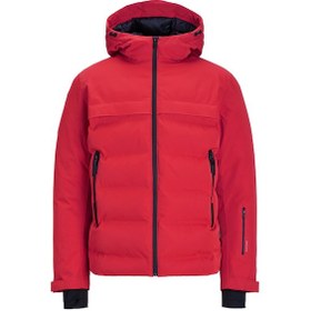 Resim Jack & Jones Erkek Jcotarwin Puffer Şişme Mont 63412225287 Kırmızı Kırmızı 