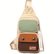 Resim Yeni Moda Göğüs Çantası Casual Spor Çok Fonksiyonlu Depolama Çantası Açık Messenger Çantası 