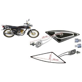 Resim Arora Cg 100 Modifiye Sport Ayna Gri 
