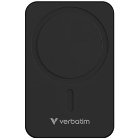 Resim Verbatim 32223 Magsafe 20000 Mah Manyetik Kablosuz Powerbank, Siyah Siyah 