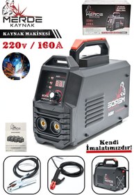 Resim MERDE 160 Amper Yeni Nesil Tam Profesyonel Dijital Göstergeli İnvertör Kaynak Makinesi 